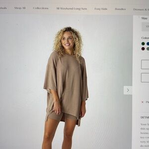 The Foxy Kind All Weekend Long Set Top Biscotti